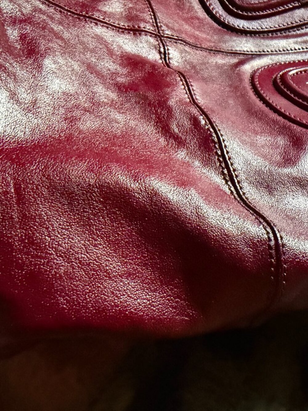 GIVENCHY VINTAGE NIGHTINGALE BAG **** REPAINTED - Picture 13 of 16